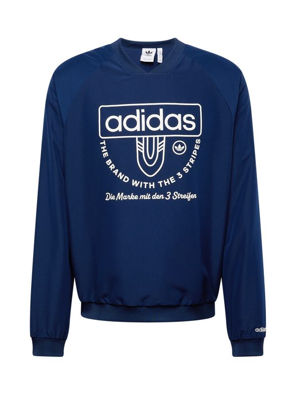 ADIDAS ORIGINALS ADIDAS ORIGINALS Majica  temno modra / off-bela