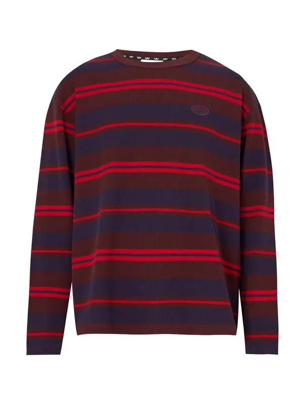 ADIDAS ORIGINALS ADIDAS ORIGINALS Majica  temno modra / rdeča / vinsko rdeča