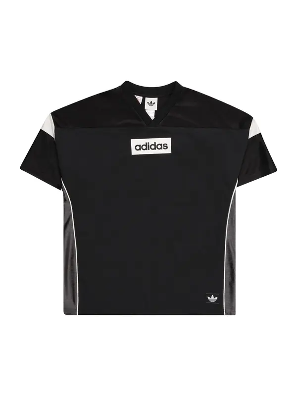 ADIDAS ORIGINALS ADIDAS ORIGINALS Majica  temno siva / črna / bela