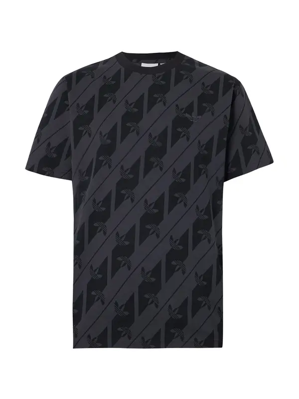 ADIDAS ORIGINALS ADIDAS ORIGINALS Majica  temno siva / črna