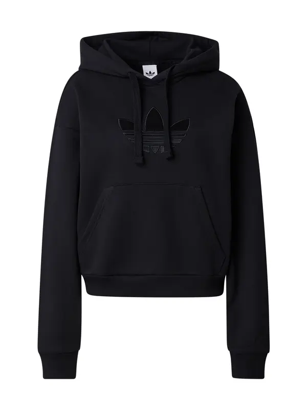 ADIDAS ORIGINALS ADIDAS ORIGINALS Majica 'TREFOIL'  črna