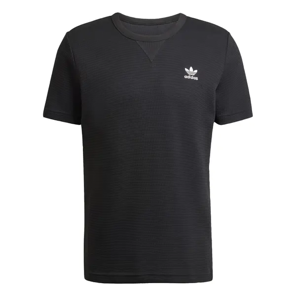 ADIDAS ORIGINALS ADIDAS ORIGINALS Majica 'Trefoil Essentials'  črna / bela