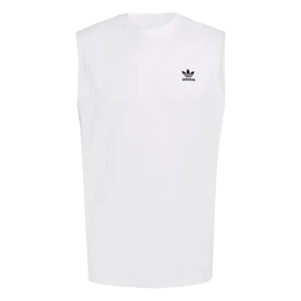 ADIDAS ORIGINALS ADIDAS ORIGINALS Majica 'Trefoil Essentials'  črna / bela