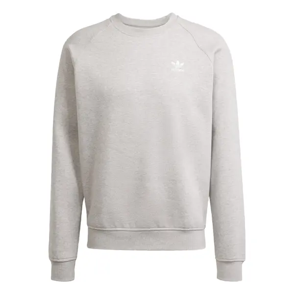ADIDAS ORIGINALS ADIDAS ORIGINALS Majica 'Trefoil Essentials'  siva / bela