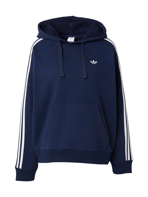 ADIDAS ORIGINALS ADIDAS ORIGINALS Majica 'Trefoil'  mornarska / bela