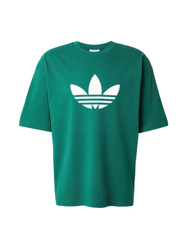 ADIDAS ORIGINALS ADIDAS ORIGINALS Majica 'TREFOIL'  zelena / bela