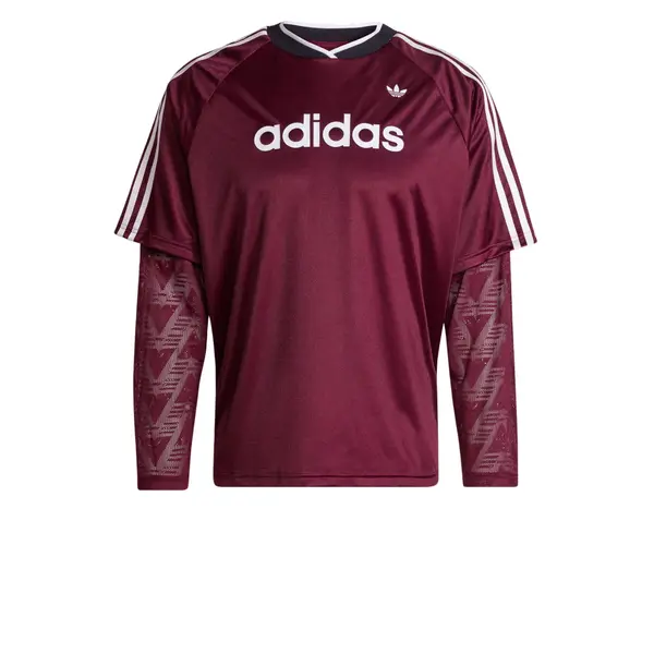 ADIDAS ORIGINALS ADIDAS ORIGINALS Majica  vinsko rdeča / bela