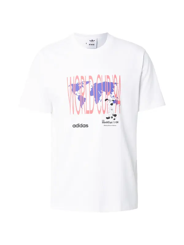 ADIDAS ORIGINALS ADIDAS ORIGINALS Majica 'WC 94 MASC'  temno liila / malina / črna / bela