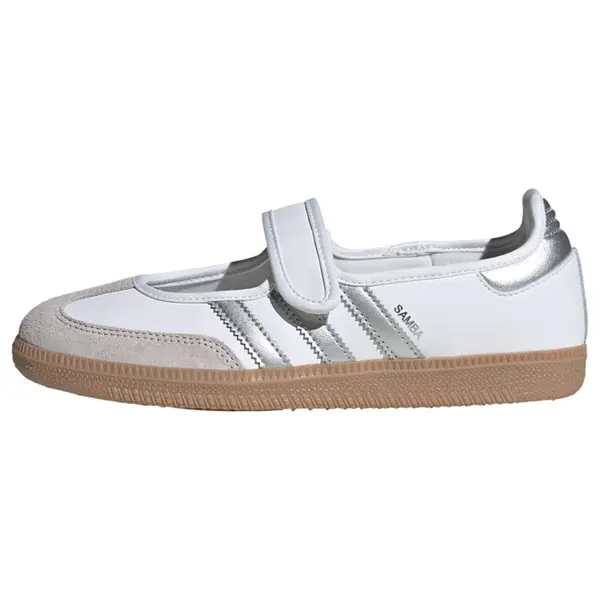 ADIDAS ORIGINALS ADIDAS ORIGINALS Natikač 'Samba'  srebrna / bela