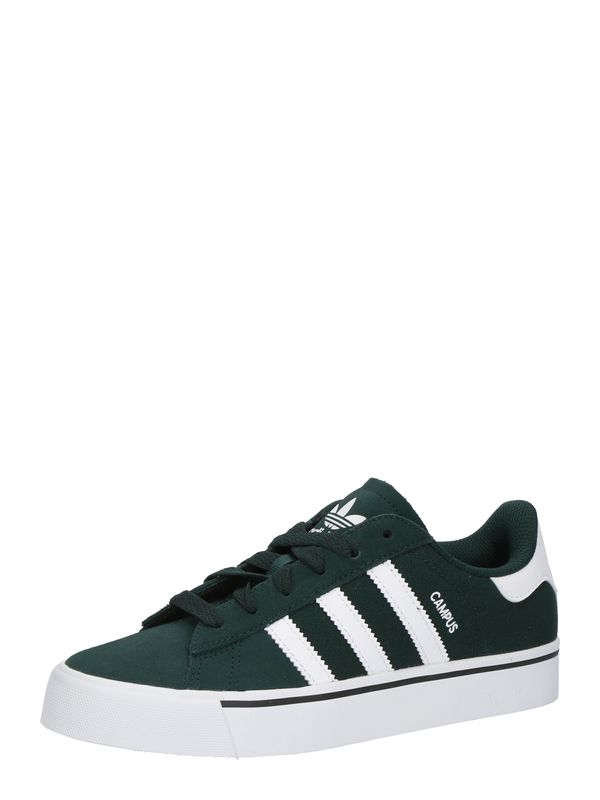 ADIDAS ORIGINALS ADIDAS ORIGINALS Nizke superge 'CAMPUS'  temno zelena / bela