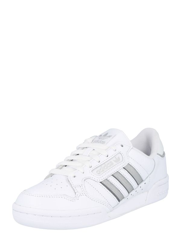 ADIDAS ORIGINALS ADIDAS ORIGINALS Nizke superge 'Continental 80'  bazaltno siva / srebrna / bela