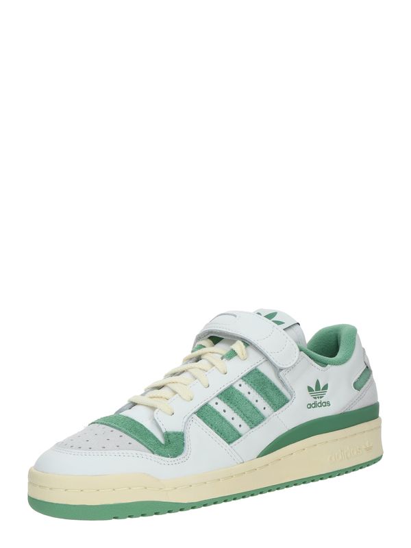 ADIDAS ORIGINALS ADIDAS ORIGINALS Nizke superge 'FORUM 84'  svetlo siva / smaragd / bela