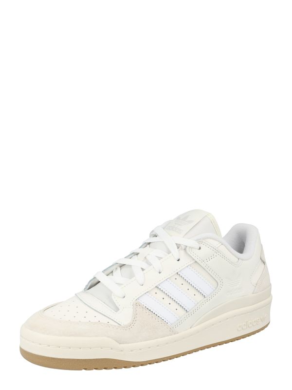 ADIDAS ORIGINALS ADIDAS ORIGINALS Nizke superge 'Forum'  bela / naravno bela