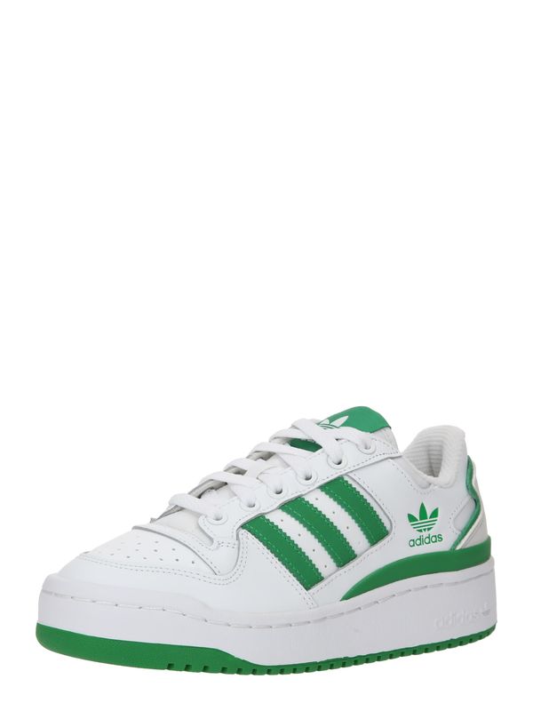 ADIDAS ORIGINALS ADIDAS ORIGINALS Nizke superge 'FORUM BOLD STRIPES'  zelena / bela