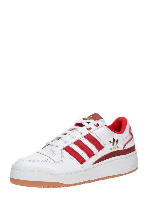 ADIDAS ORIGINALS ADIDAS ORIGINALS Nizke superge 'FORUM BOLD'  zlata / živo rdeča / bela