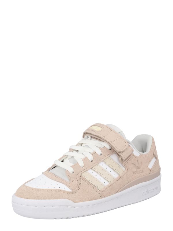 ADIDAS ORIGINALS ADIDAS ORIGINALS Nizke superge 'Forum Low'  temno bež / karamel / bela