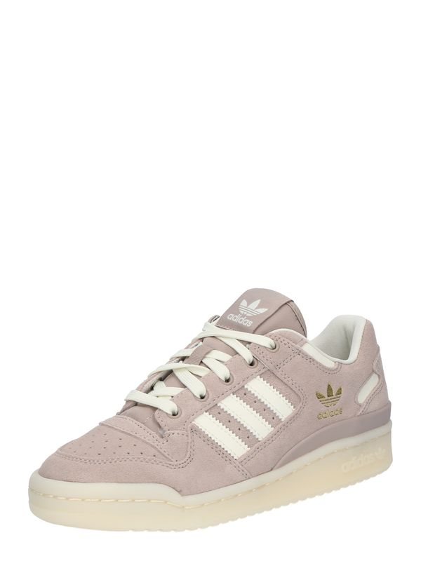 ADIDAS ORIGINALS ADIDAS ORIGINALS Nizke superge 'FORUM'  mauve / bela