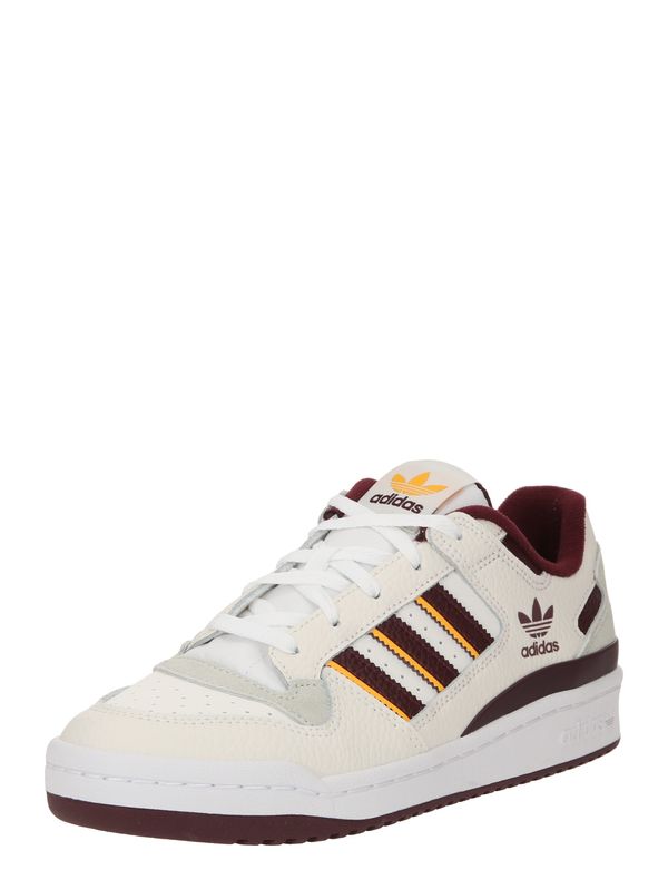 ADIDAS ORIGINALS ADIDAS ORIGINALS Nizke superge 'FORUM'  oranžna / temno rdeča / bela