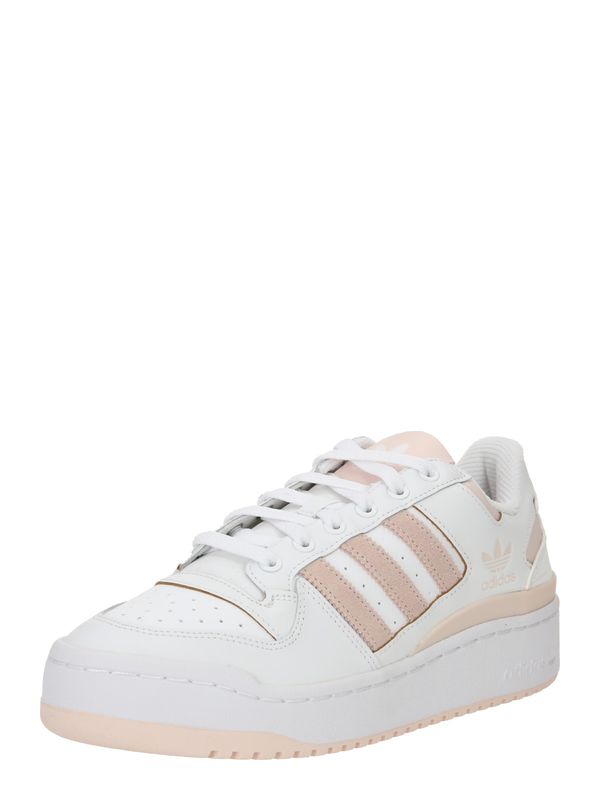 ADIDAS ORIGINALS ADIDAS ORIGINALS Nizke superge 'Forum'  puder / bela