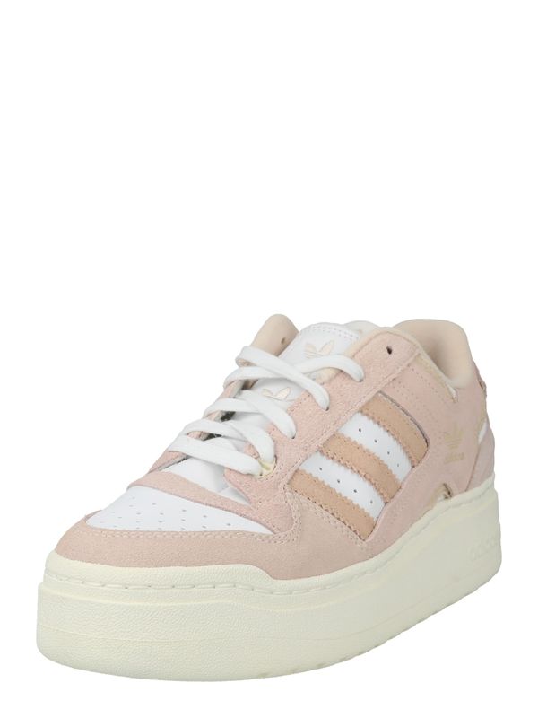 ADIDAS ORIGINALS ADIDAS ORIGINALS Nizke superge 'Forum XLG'  marelica / staro roza / bela