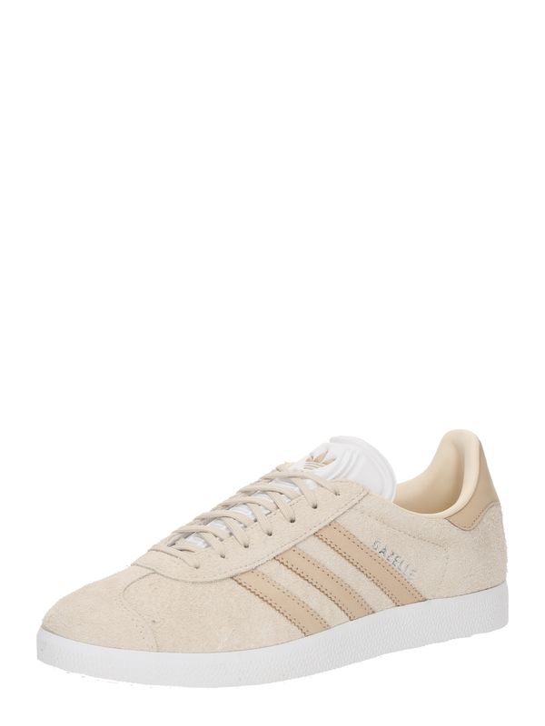 ADIDAS ORIGINALS ADIDAS ORIGINALS Nizke superge 'GAZELLE'  bež / temno bež / volneno bela