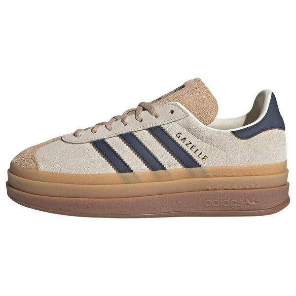 ADIDAS ORIGINALS ADIDAS ORIGINALS Nizke superge 'Gazelle Bold'  bež / mornarska / bela