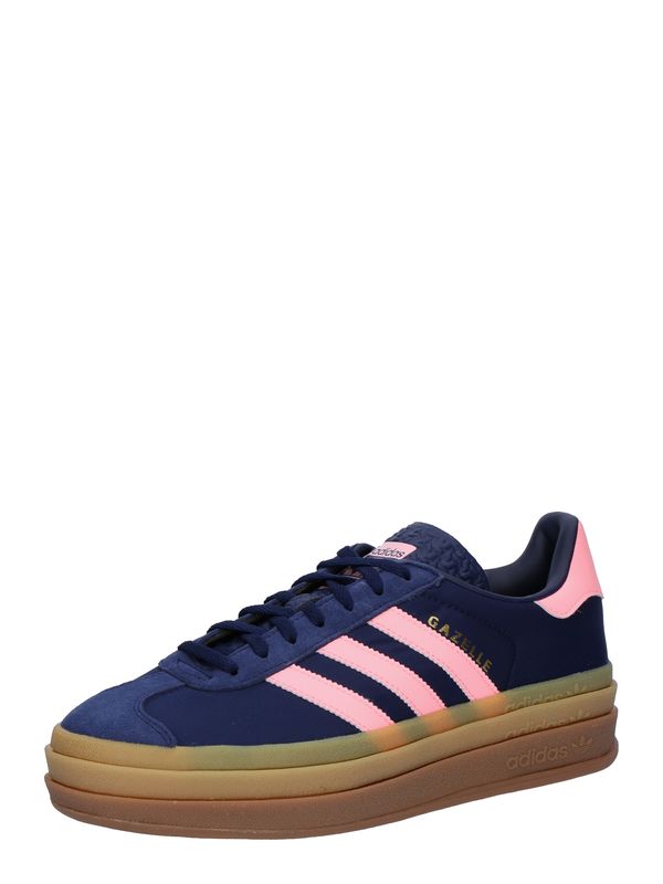 ADIDAS ORIGINALS ADIDAS ORIGINALS Nizke superge 'Gazelle Bold'  encijan / temno modra / zlata / roza