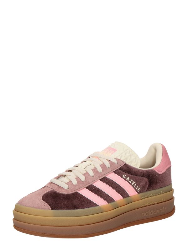 ADIDAS ORIGINALS ADIDAS ORIGINALS Nizke superge 'GAZELLE BOLD'  mokka / temno rjava / svetlo roza