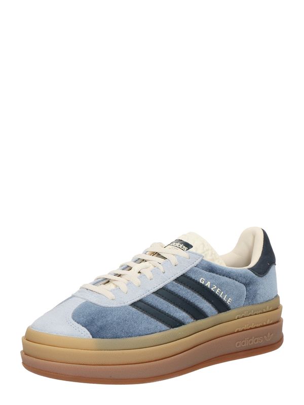 ADIDAS ORIGINALS ADIDAS ORIGINALS Nizke superge 'GAZELLE BOLD'  mornarska / moder denim / svetlo modra