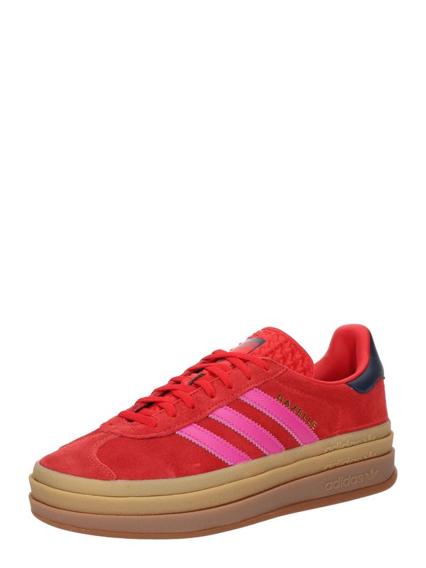 ADIDAS ORIGINALS ADIDAS ORIGINALS Nizke superge 'Gazelle Bold '  mornarska / zlata / roza / krvavo rdeča