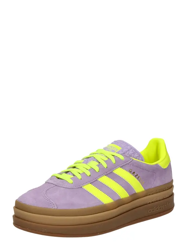 ADIDAS ORIGINALS ADIDAS ORIGINALS Nizke superge 'Gazelle Bold'  neonsko zelena / majnica