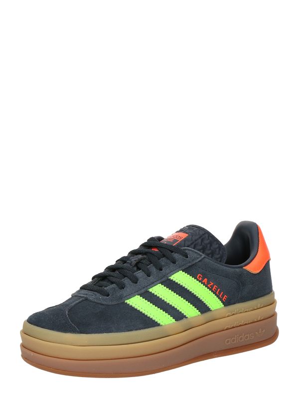 ADIDAS ORIGINALS ADIDAS ORIGINALS Nizke superge 'GAZELLE BOLD'  nočno modra / limeta / oranžna