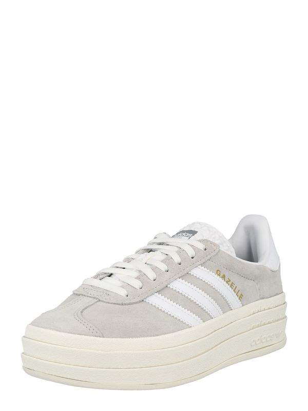 ADIDAS ORIGINALS ADIDAS ORIGINALS Nizke superge 'Gazelle Bold'  siva / off-bela