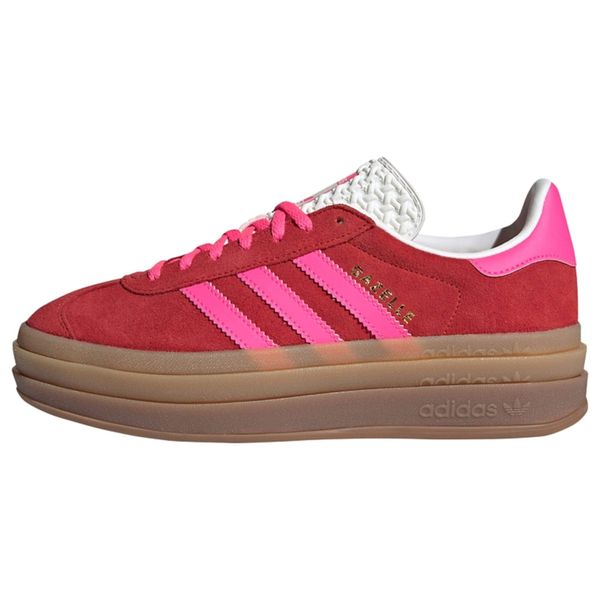 ADIDAS ORIGINALS ADIDAS ORIGINALS Nizke superge 'Gazelle Bold'  svetlo rjava / fuksija / temno rdeča / bela