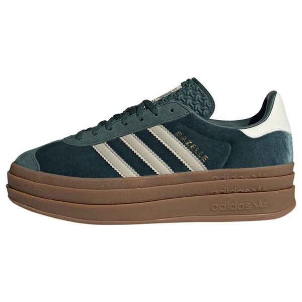 ADIDAS ORIGINALS ADIDAS ORIGINALS Nizke superge 'Gazelle Bold'  zlata / jelka / temno zelena / volneno bela