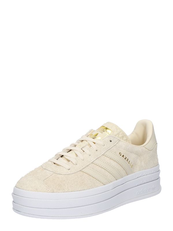 ADIDAS ORIGINALS ADIDAS ORIGINALS Nizke superge 'GAZELLE BOLD'  zlata / volneno bela