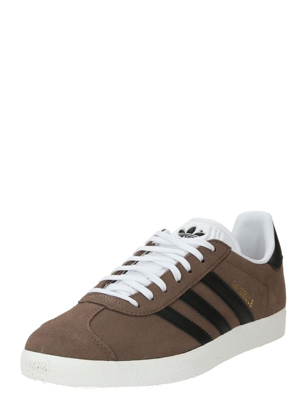 ADIDAS ORIGINALS ADIDAS ORIGINALS Nizke superge 'GAZELLE'  brokat / zlata / črna