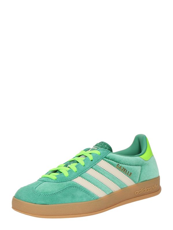 ADIDAS ORIGINALS ADIDAS ORIGINALS Nizke superge 'GAZELLE INDOOR'  turkizna / jabolko / bela