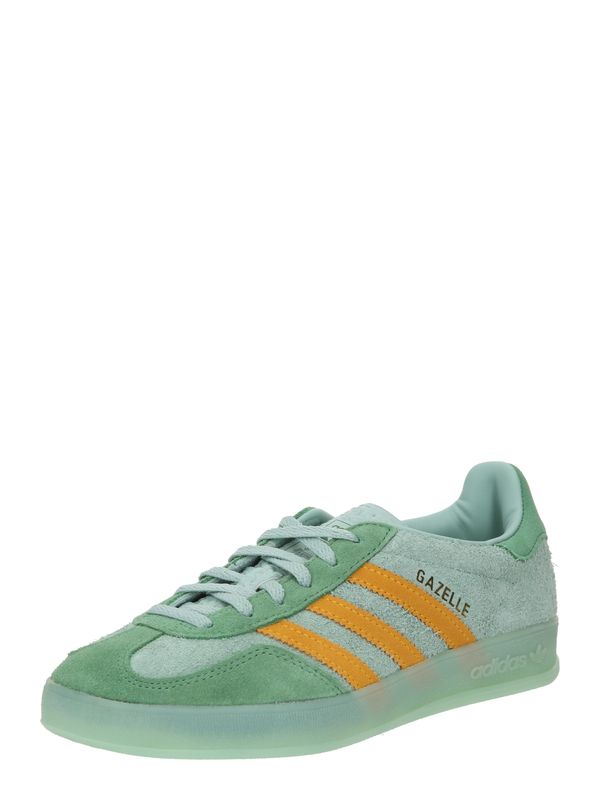 ADIDAS ORIGINALS ADIDAS ORIGINALS Nizke superge 'GAZELLE INDOOR'  zlato-rumena / zlata / meta / svetlo zelena