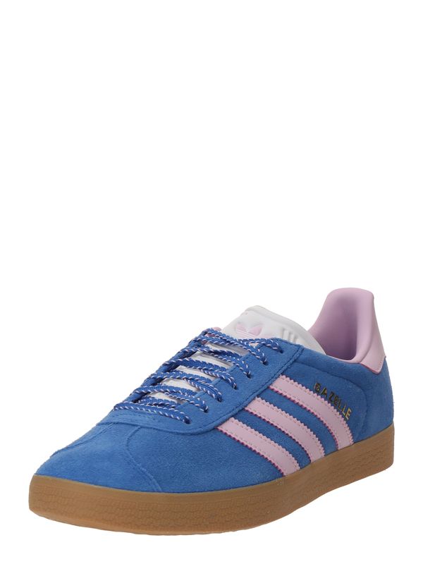 ADIDAS ORIGINALS ADIDAS ORIGINALS Nizke superge 'GAZELLE'  kraljevo modra / zlata / sliva / off-bela