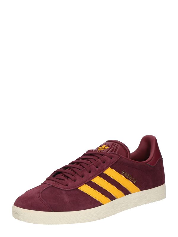 ADIDAS ORIGINALS ADIDAS ORIGINALS Nizke superge 'GAZELLE MLS'  kostanj rjava / kari / zlata