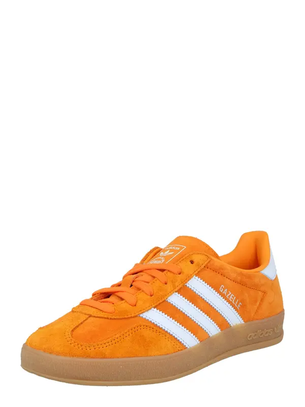 ADIDAS ORIGINALS ADIDAS ORIGINALS Nizke superge 'GAZELLE'  oranžna / bela