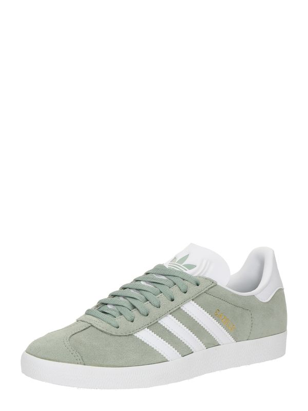 ADIDAS ORIGINALS ADIDAS ORIGINALS Nizke superge 'GAZELLE'  svetlo zelena / bela