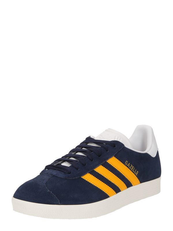 ADIDAS ORIGINALS ADIDAS ORIGINALS Nizke superge 'GAZELLE'  temno modra / zlata / oranžna / bela