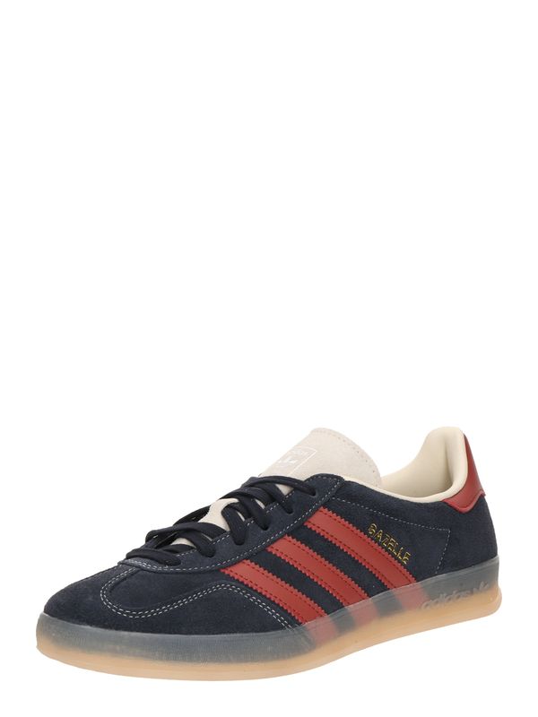 ADIDAS ORIGINALS ADIDAS ORIGINALS Nizke superge 'GAZELLE'  zlata / rdeča / črna