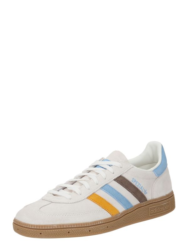 ADIDAS ORIGINALS ADIDAS ORIGINALS Nizke superge 'HANDBALL SPEZIAL'  svetlo modra / rjava / gorčica / naravno bela