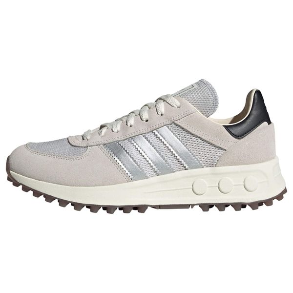 ADIDAS ORIGINALS ADIDAS ORIGINALS Nizke superge 'LA Trainer'  srebrno-siva / črna / volneno bela