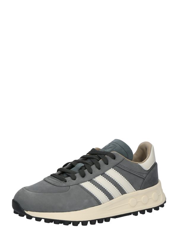 ADIDAS ORIGINALS ADIDAS ORIGINALS Nizke superge 'LA TRAINER'  temno siva / bela