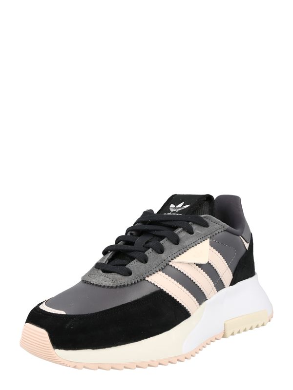 ADIDAS ORIGINALS ADIDAS ORIGINALS Nizke superge 'Retropy F2'  siva / pastelno roza / črna / bela