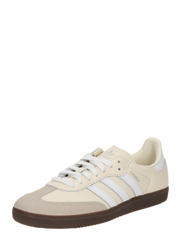 ADIDAS ORIGINALS ADIDAS ORIGINALS Nizke superge 'SAMBA'  bež / ecru / bela